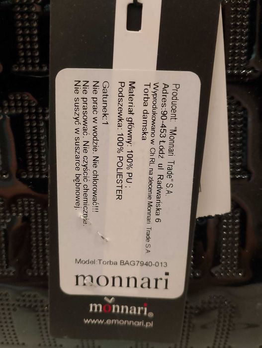Torebka Monnari nowa z metką