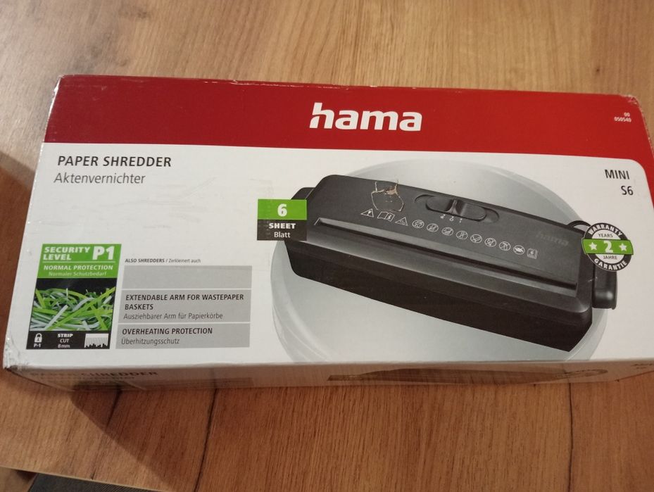 Niszczarka Hama mini s6