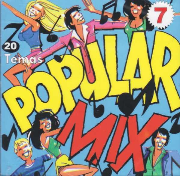 Os 7 Magníficos ‎– Popular Mix 7 CD