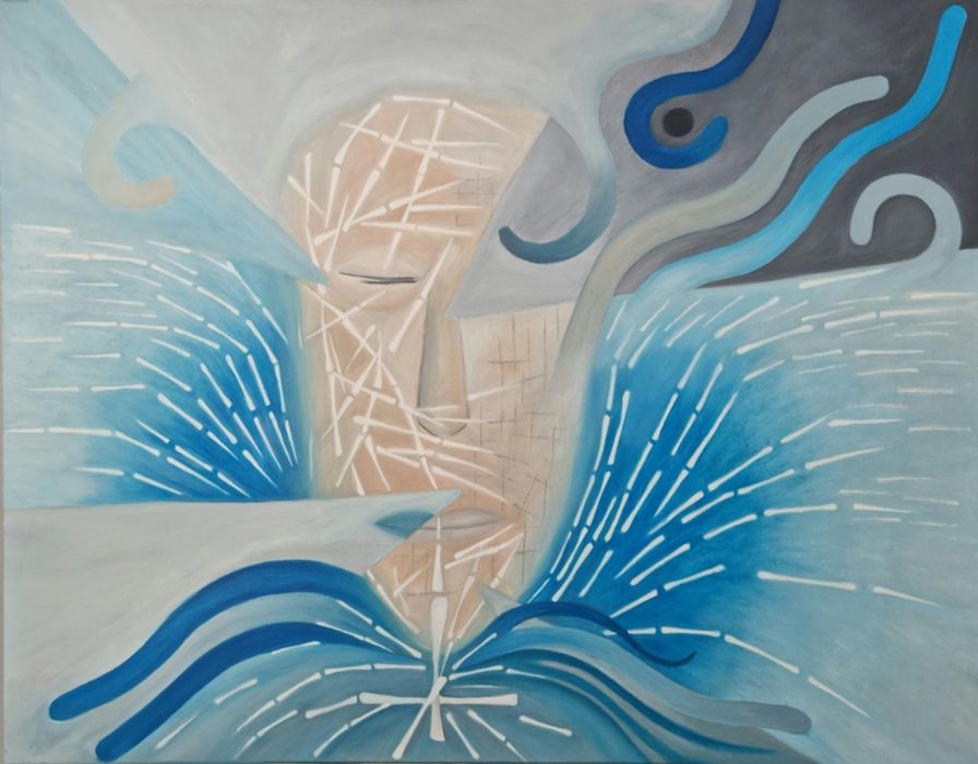 Obraz olejny o wymiarach 80x100
