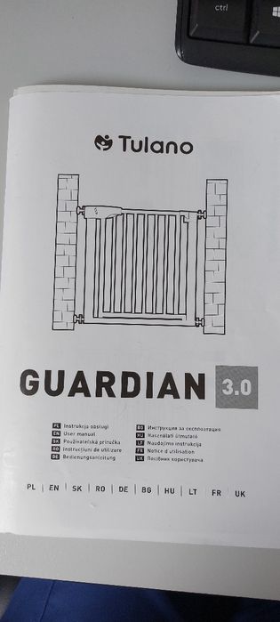Barierka bramka zabezpieczającą Tulano Guardian 3.0