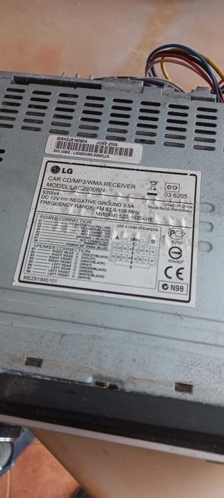 Radio Lg lac2900rn