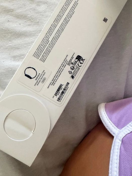 Apple Watch Série 8 com Carregador, Caixa e Pulseiras