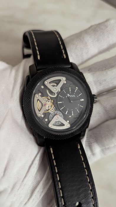 Часы Fossil automatic ME 1121, 1122, годинник США скелетон