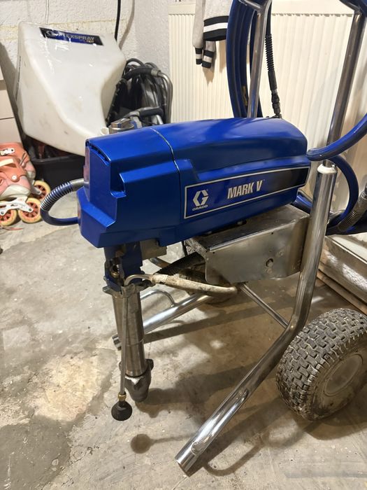 Graco mark V max na pompie mark X wydajnosc wieksza od VII malarsko-szpachlarski