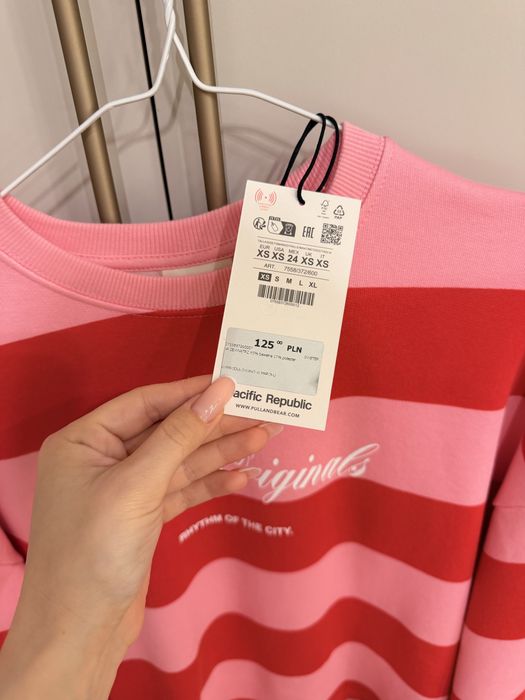 Лонгслів кофта Pull&Bear хс oversize