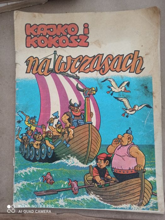 Kajko i Kokosz na wczasach.