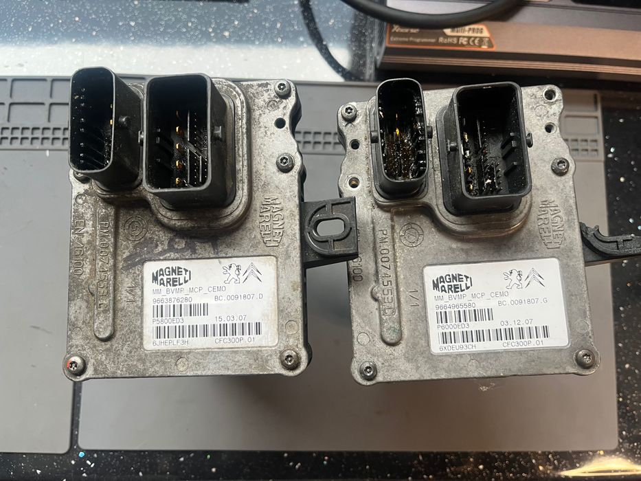 Naprawa/Klonowanie sterowników skrzyń biegów MCP Citroen/Peugeot
