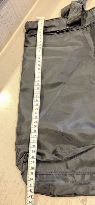 Saco DKNY preto nylon leve tote ginásio trabalho novo