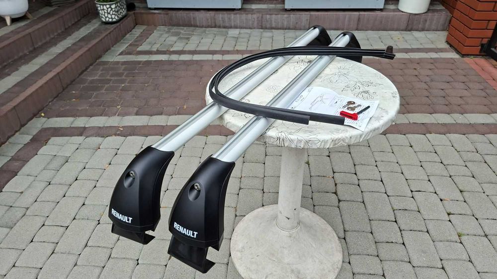 Nowy Oryginalny Bagażnik Dachowy Renault Clio IV Belki Nie Thule