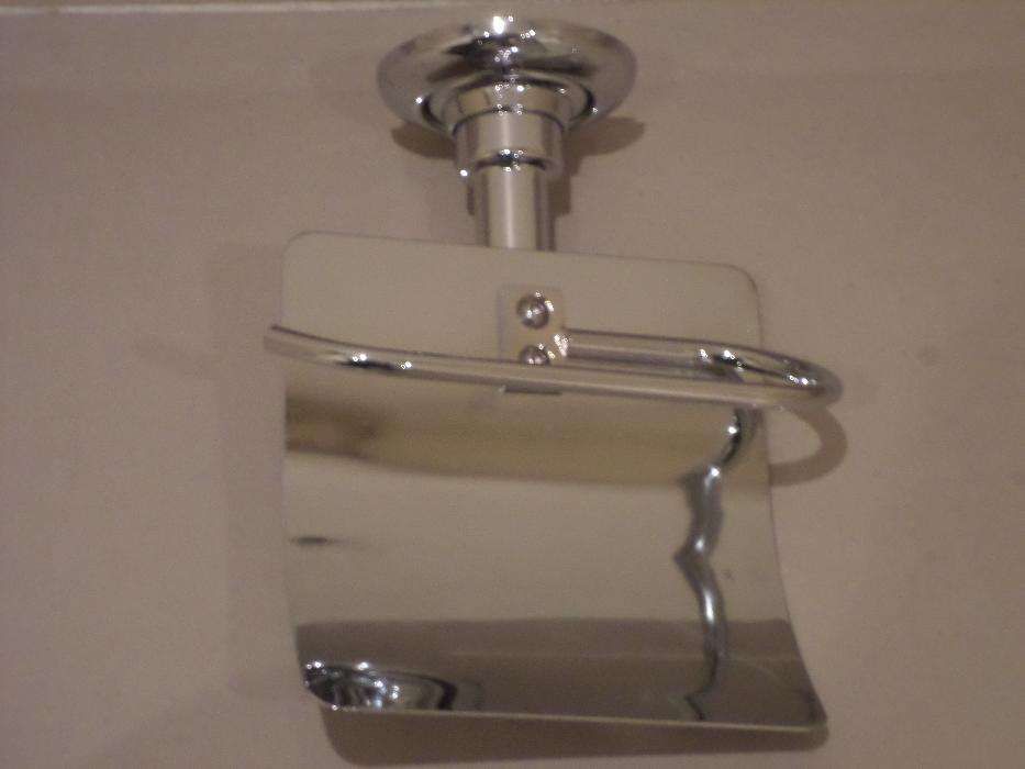 Toalheiros, Saboneteiras, Suportes papel higienico - 11 unid - Novos