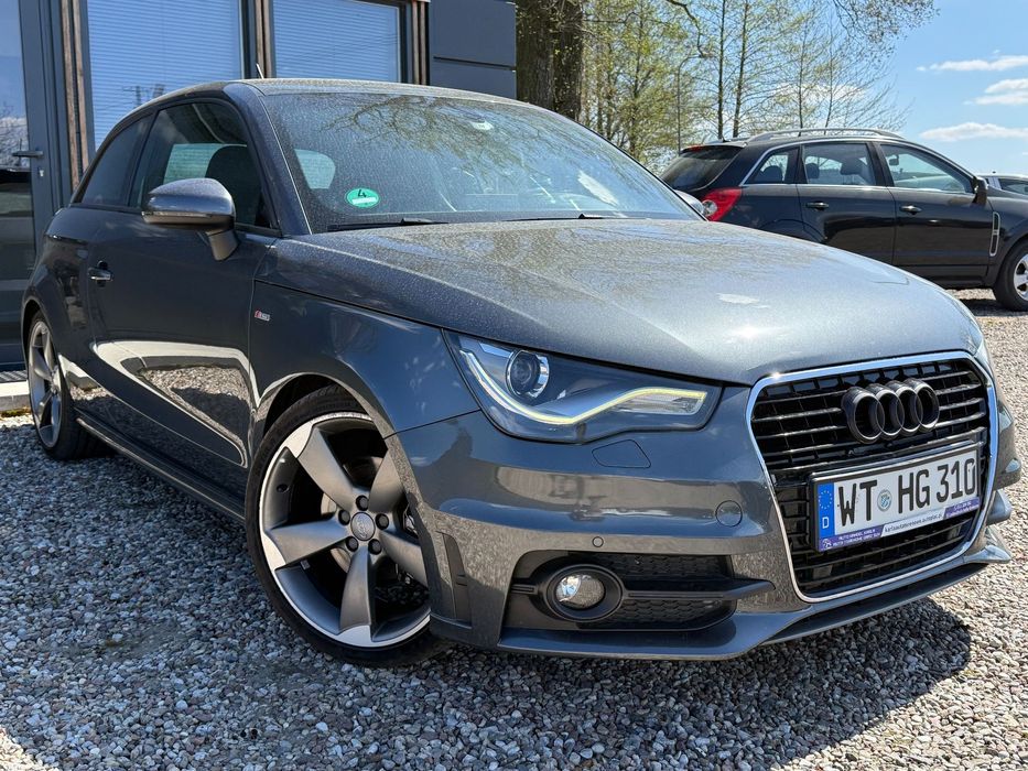 Audi A1 3-drzwiowe Sline bezwypadek 1 wlasciciel z Niemiec full opcja automat piekna