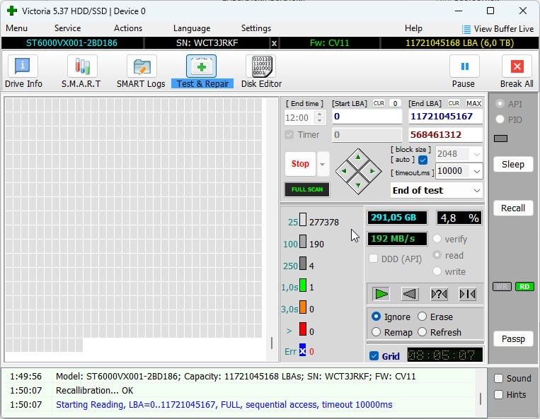 Жорсткий диск 6TB Seagate SkyHawk (ST6000VX001)