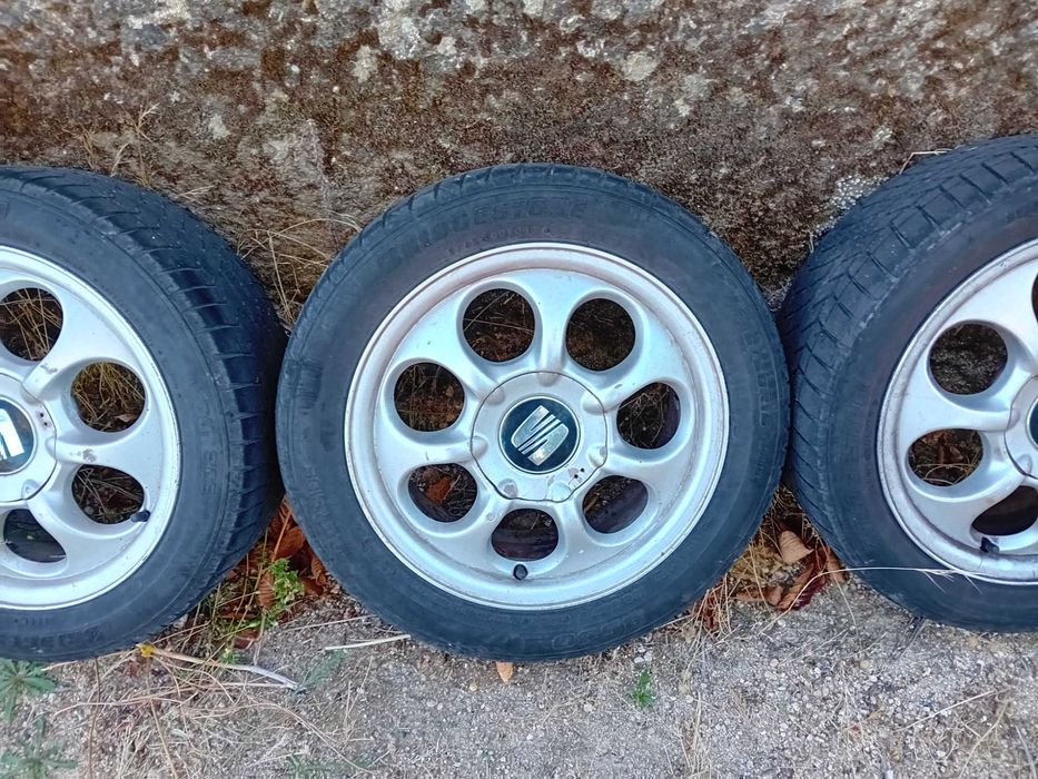 Jantes c/pneus 15 5x100