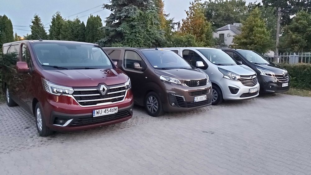 Wynajem Busa BUSY 7/8/9 Osobowe POLSKA Europa! Również z Kierowcą!