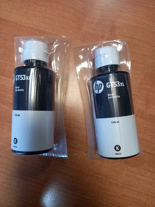 2 tusze orginalne HP GT53XL