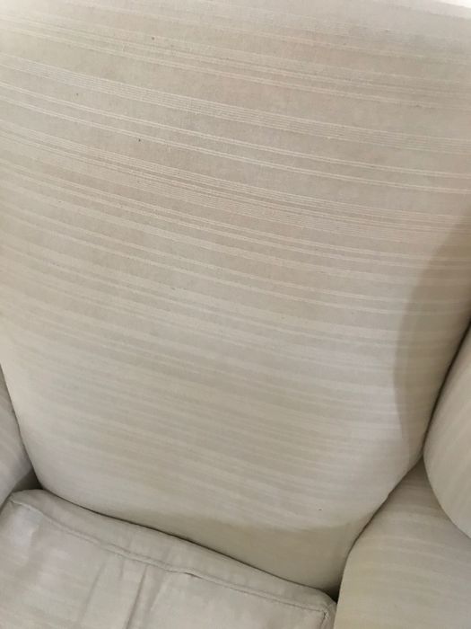 Sofás de tecido de cor branca