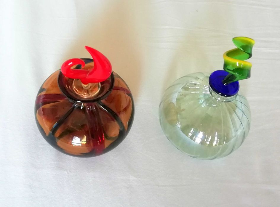 Frasco de Perfume antigo em Vidro Murano