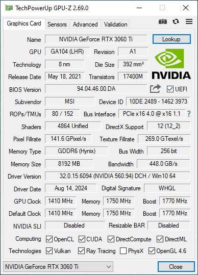 Комп'ютер / ПК / RTX 3060ti / i5-9400F / DDR4 16GB / SSD 512Gb