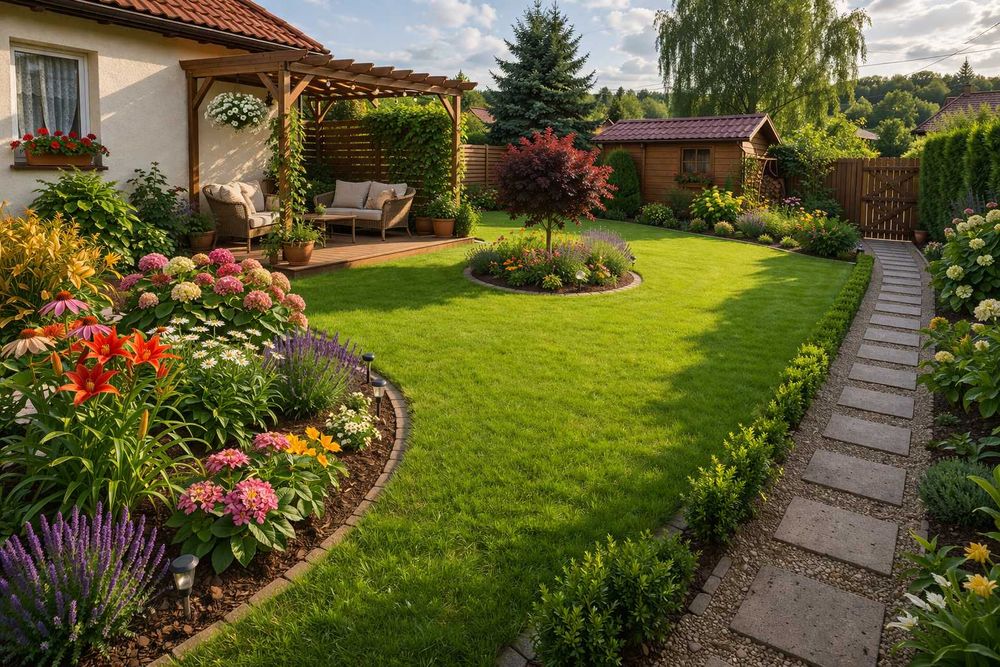 Usługi ogrodnicze | Trawniki | Czyszczenie kostki brukowej