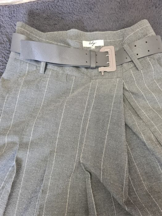 Спідниця сіра міді , розмір М