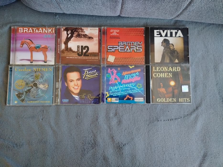 8 płyt CD oryginalne dobry stan