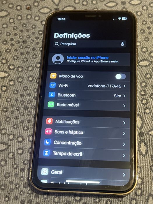 Iphone 64GB XR convertido 14 Pro Gold