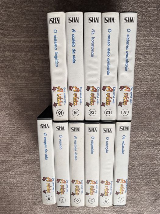 Era Uma Vez a Vida - Cassetes VHS em Português