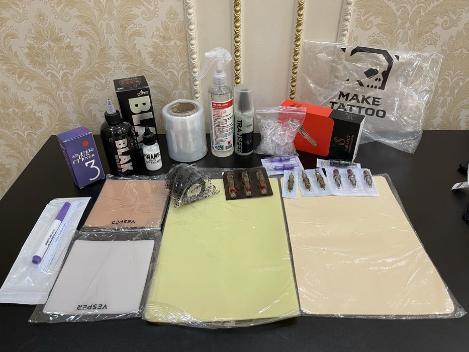 Новые Материалы для Тату Нові матеріали для Татуювань