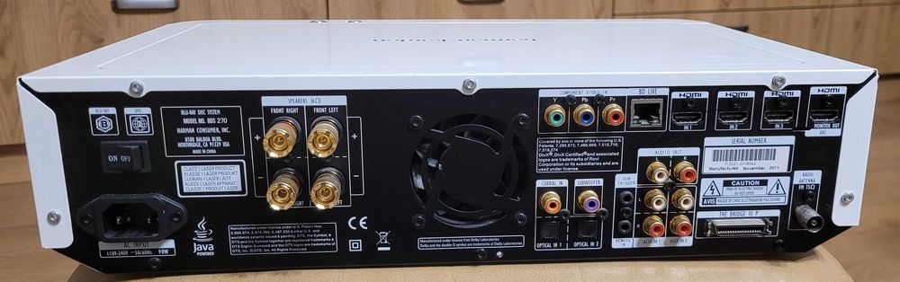 Harman Kardon BDS 270 amplituner-kombajn Blu-Ray/CD/DVD/USB pilot oryg