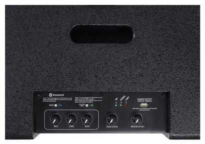 Sistema de som Artsound PWR12  1500whats novo com sacos incluídos