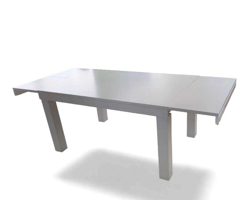 . Mesa de Jantar Lacada 170x100 + 2 extensões