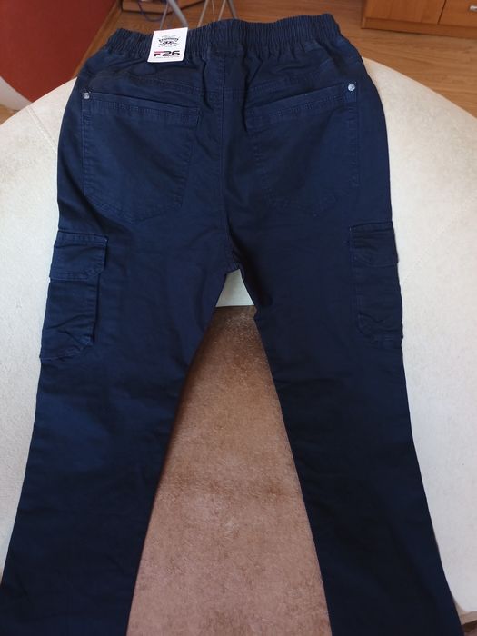 Штаны джоггеры тёмно-синий 18 лет рост 182