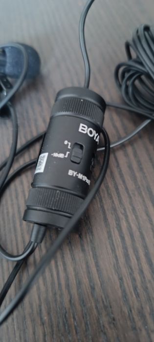 Microfone Boya By-M1 Pro II de lapela 6m