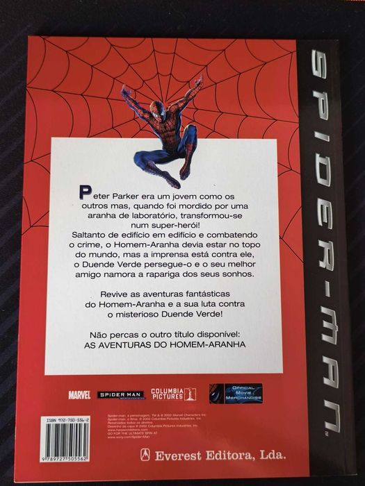 Livro – O Álbum do filme Spider-Man 1 (ctt editorial grátis)