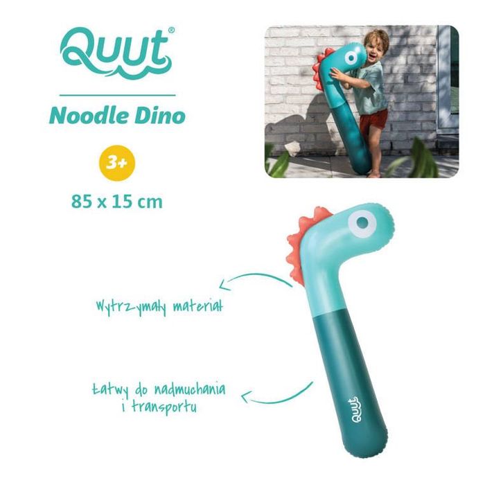 QUUT Dmuchany makaron do pływania Dino