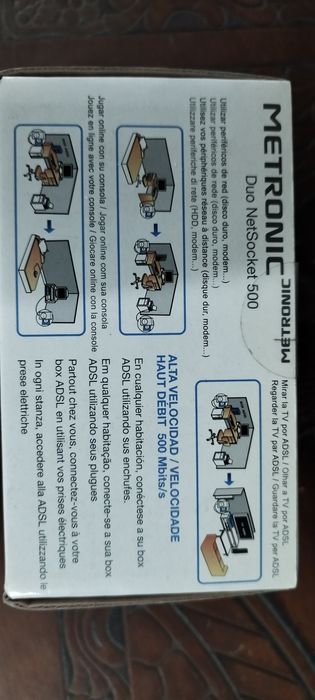 Powerline Metronic Duo NetSocket 500