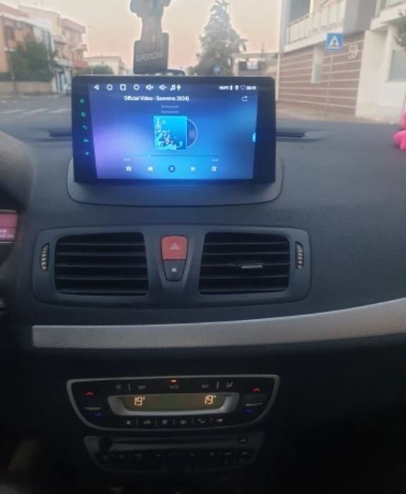 Rádio 9" android Renault Megane 3 de 2008-14 CARPLAY WIFI GPS BT Novo