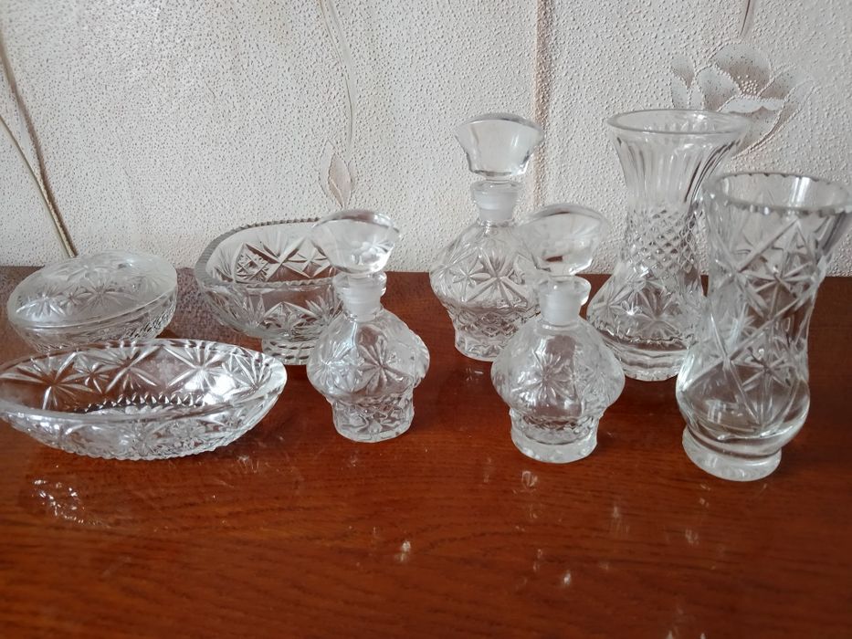 Хрустальный косметический набор