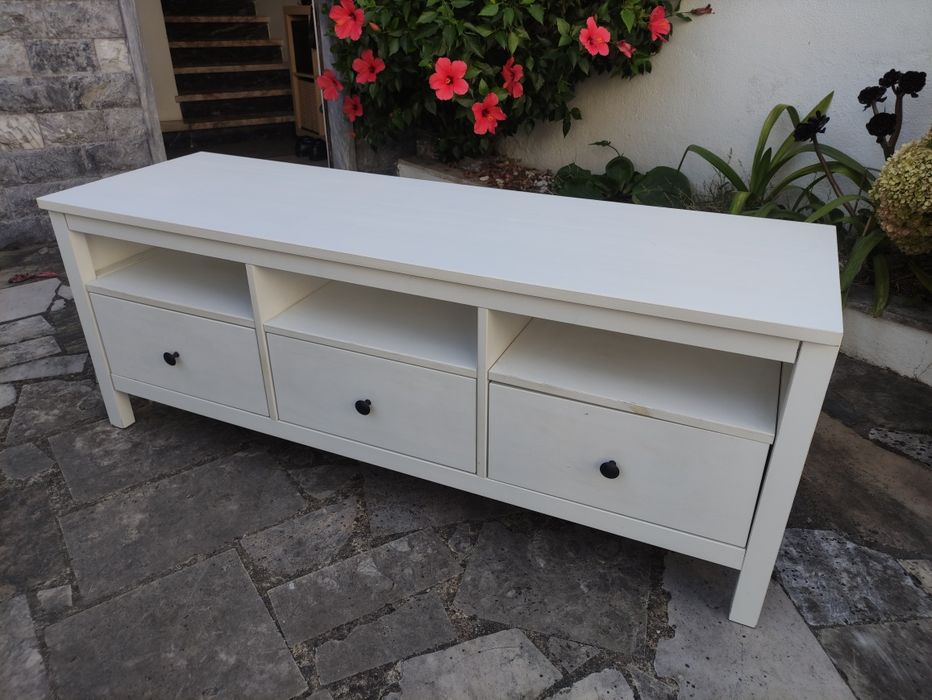 Móvel TV Hemnes (IKEA) 3 gavetas