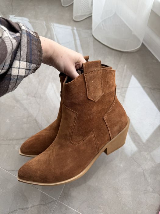 Черевики ботинки козаки 39 25,5