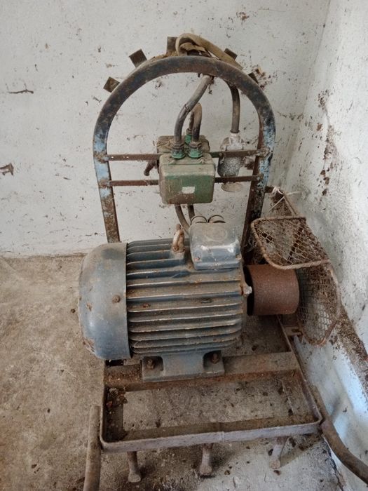 Silnik 10kW z wózkiem