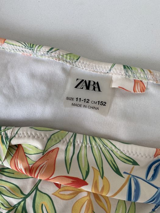 Biquíni Floral Menina Zara