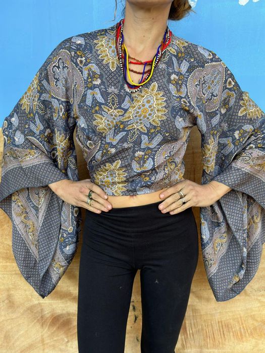 Bobo top bluzka szerokie rękawy