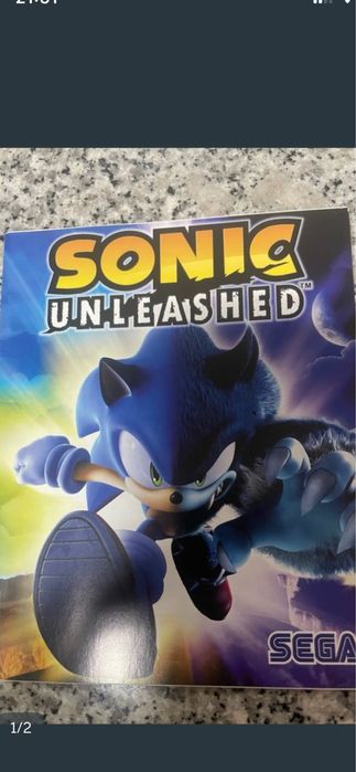 Manual jogo Ps3 Sonic Unleashed