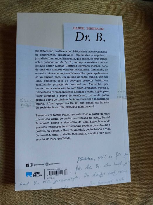 Dr. B de Daniel Birnbaum