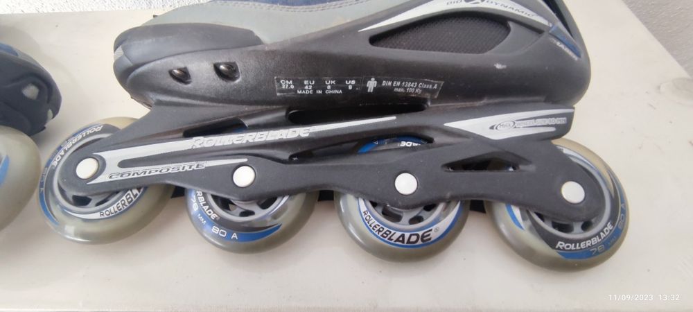 A-Patins Rollerblade impecáveis