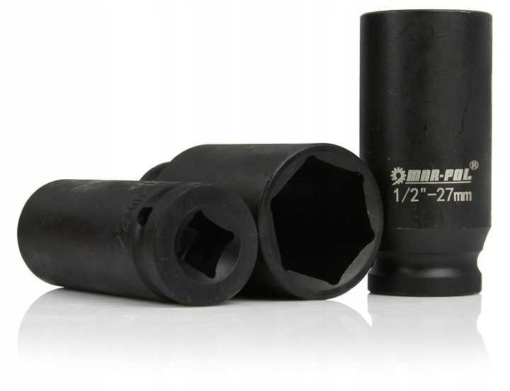 Ударные головки 1/2 " 16 ШТ. MAR-POL 10-32 ММ, насадки M58256