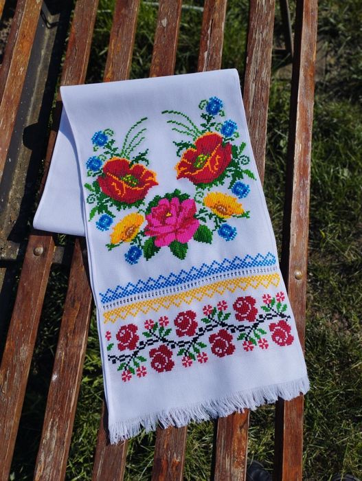 Вишитий рушник випускний весільний подарок загс