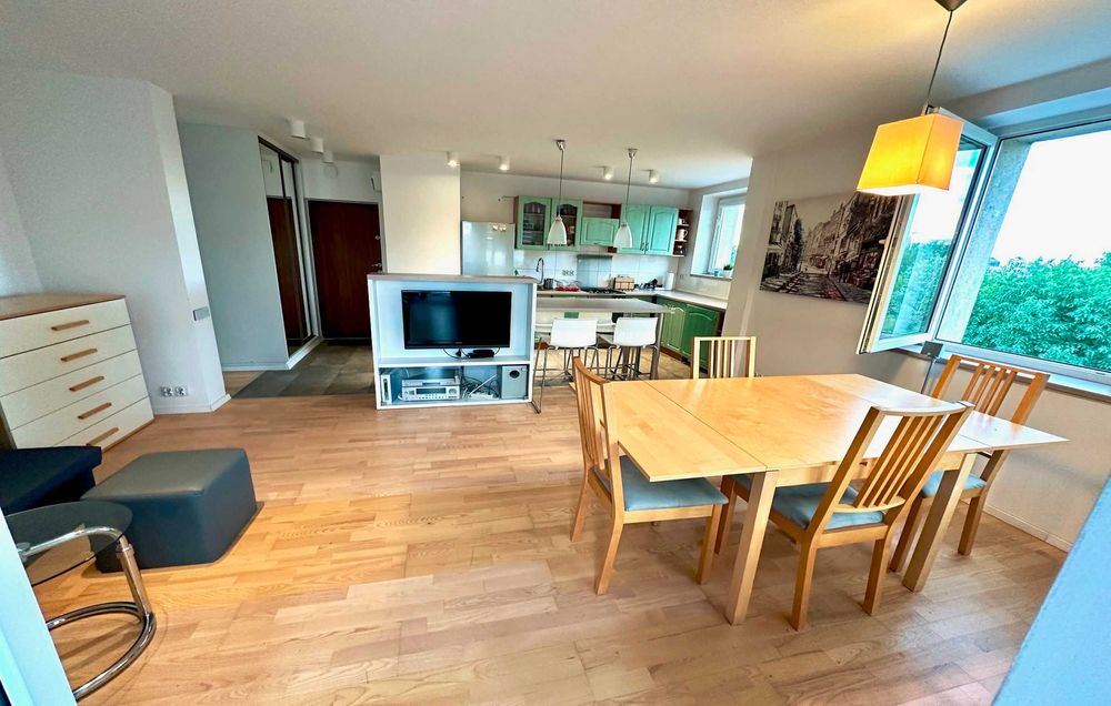 4pok-Przy Bernardyńskiej Wodzie-70m-Nowe-balkon,Mokotów-ochrona-bciche